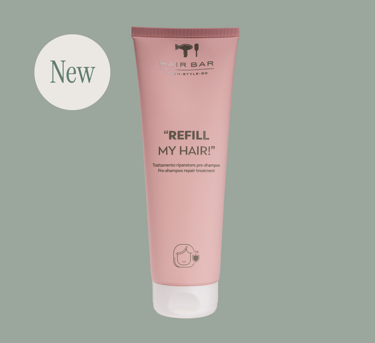 “REFILL MY HAIR!” - Trattamento riparatore pre-shampoo 250ml