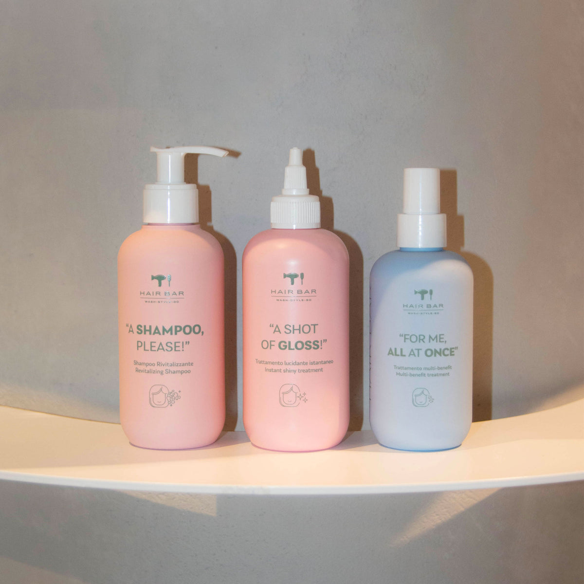 glossy express hair bar