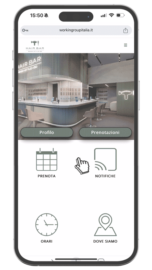 hair bar prenotazione