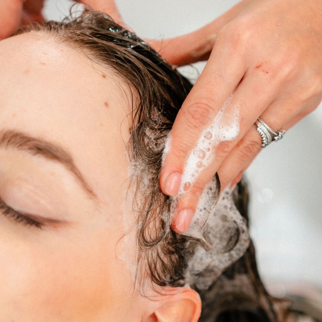 scalp massage hair bar
